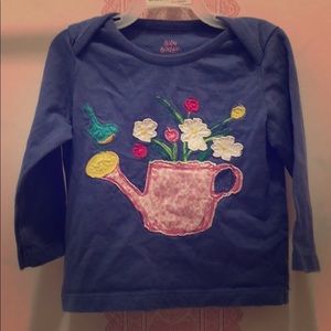 Baby Boden long sleeve garden shirt.